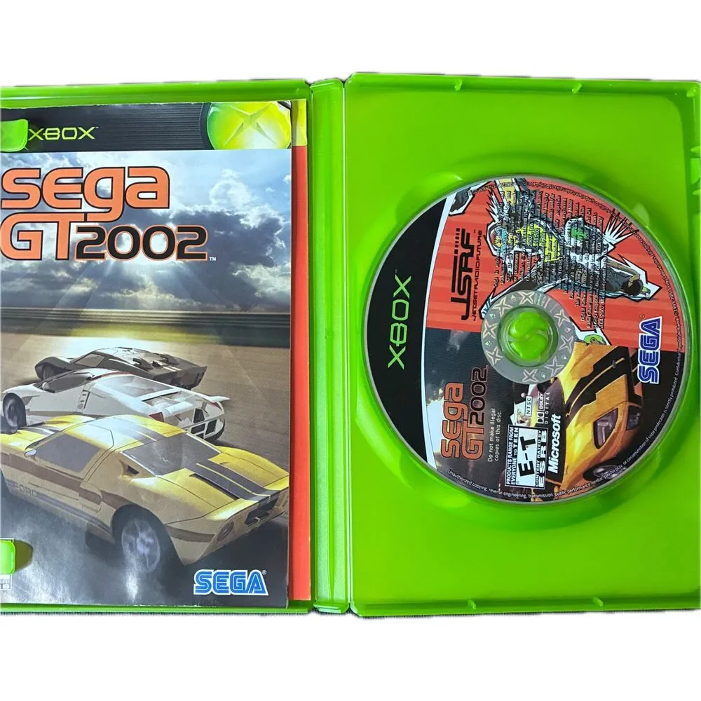 Original Xbox Game Lot of 4 Star Wars Battlefront Brothers in Arms Sega GT 2002